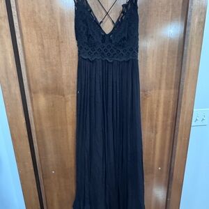 Free People Lace Maxi Dress